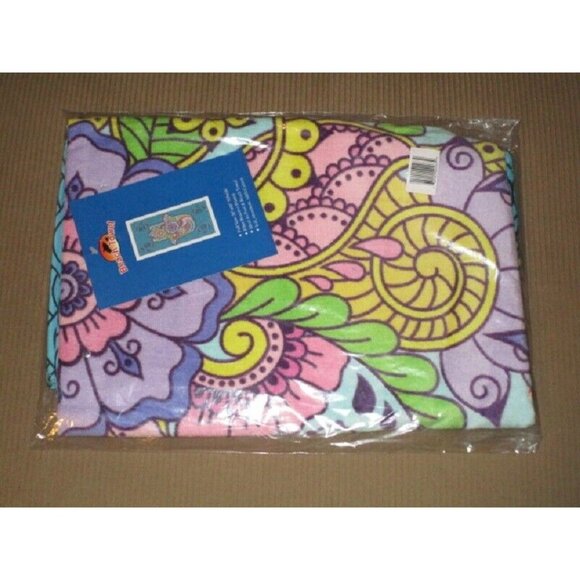 New Hamsa Hand of Fatima Palm Beach Bath Pool Gift Towel Crescent Moon Evil Eye - Picture 2 of 2